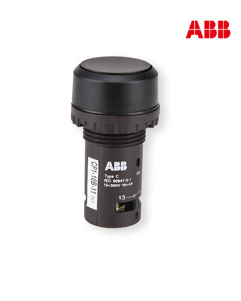 ABB CP1-10B-11 Black Push Button Switches new