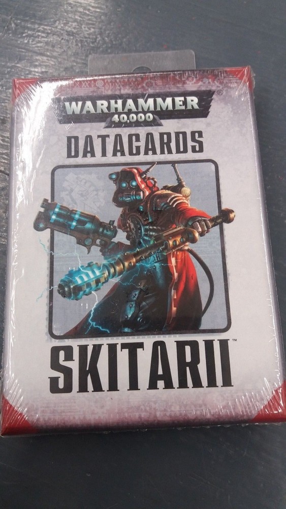 Warhammer 40k Skitarii Datacards 7th edition