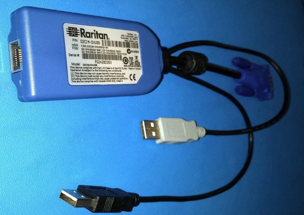 D2CIM-DVUSB Raritan Dominion KX II Computer Interface Module - KVM extender