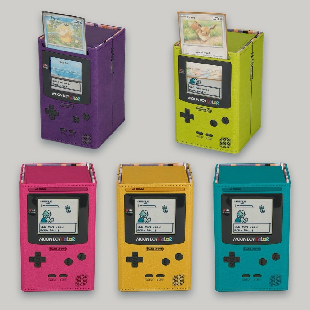 Mana Moon (GameBoy) Set MoonBoy Tower Deck Boxes (5)