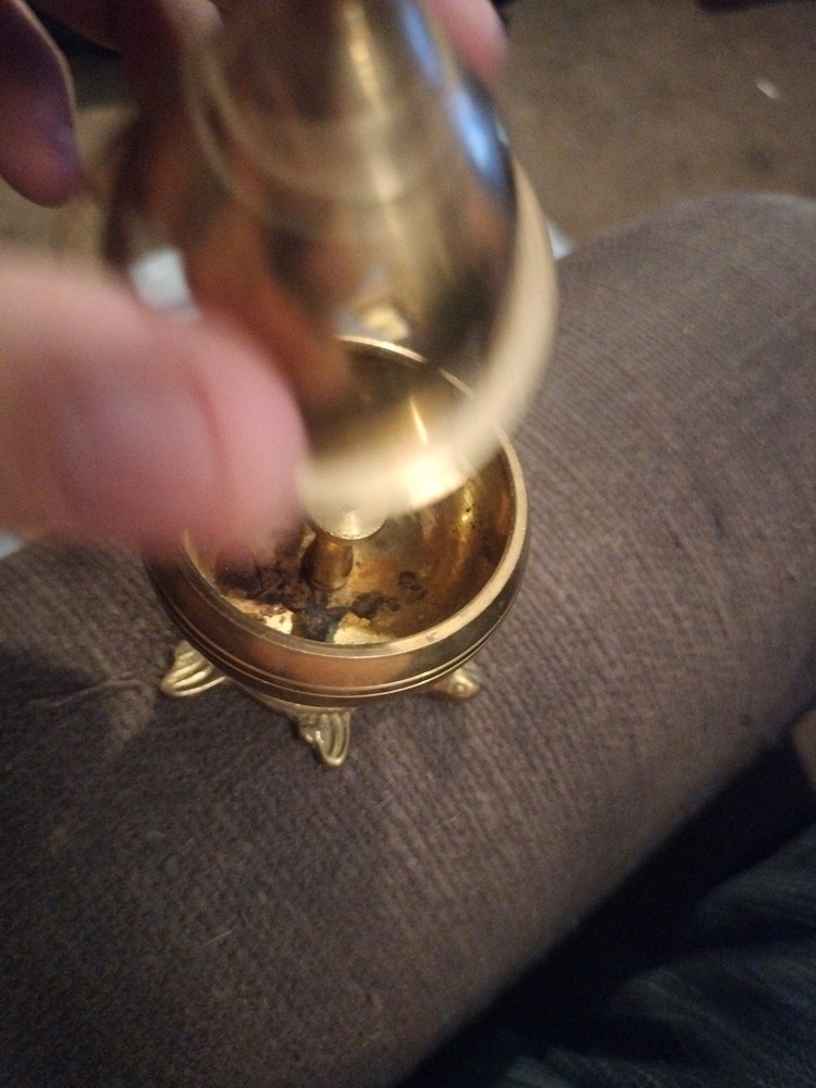 Brass Turtle Incense Holder