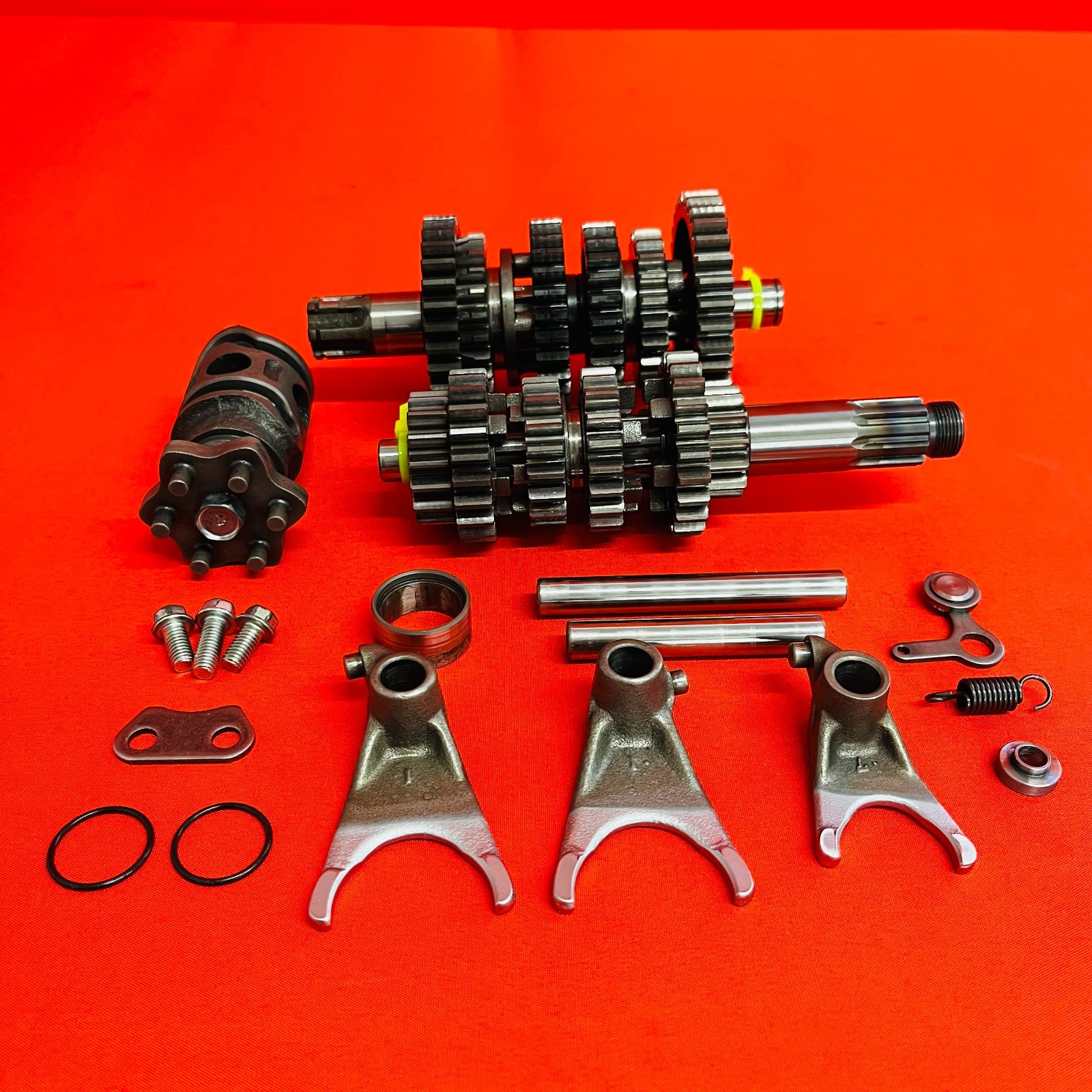 KX85 TRANSMISSION COMPLETE GEAR BOX GENUINE OEM KAWASAKI KX 85 100 (2001-2022)