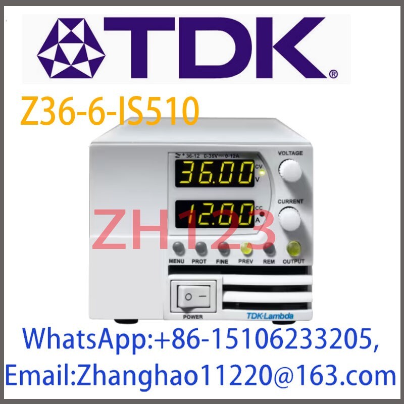 TDK-LAMBDA  Z36-6-IS510  Programmable DC Power Supply