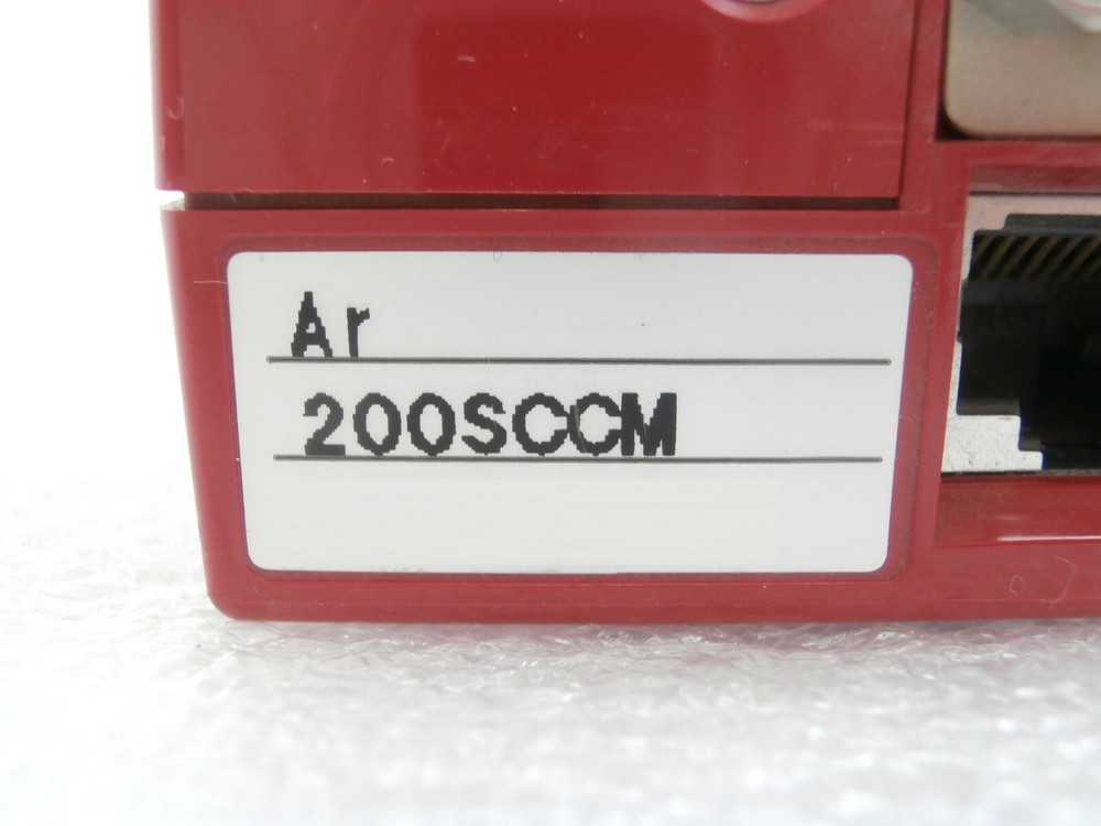 STEC SEC-V111DM Mass Flow Controller MFC SEC-V100 200 SCCM Ar Working Surplus