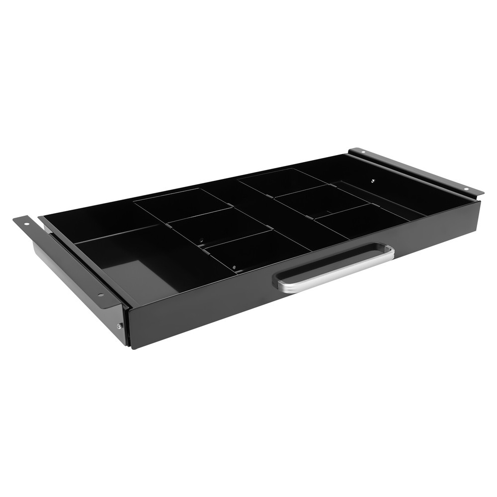 21.5” Under Desk Sliding Pull-Out Drawer – Smooth Storage Organizer