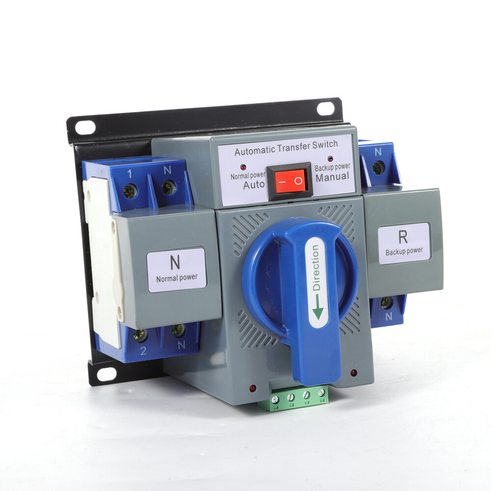 AC110V 2P 63A Automatic Transfer Switch Generator Dual Power Changeover Switch