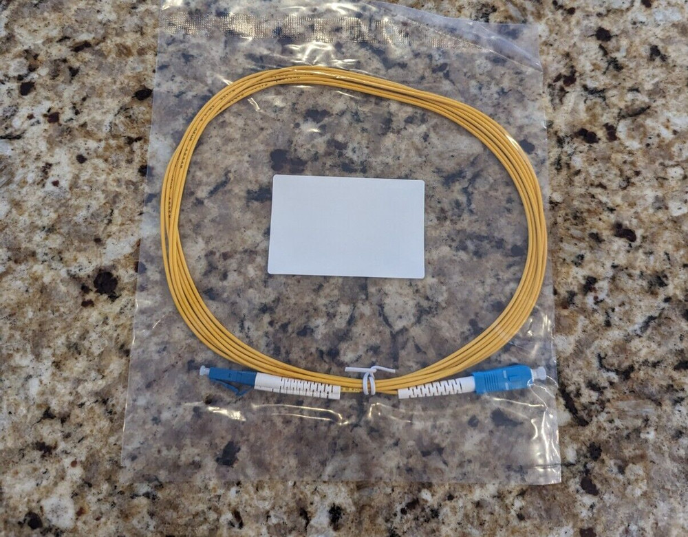 OS2 SC SIMPLEX UPC to LC SIMPLEX UPC SingleMode Fiber Optic Optical Patch Cable