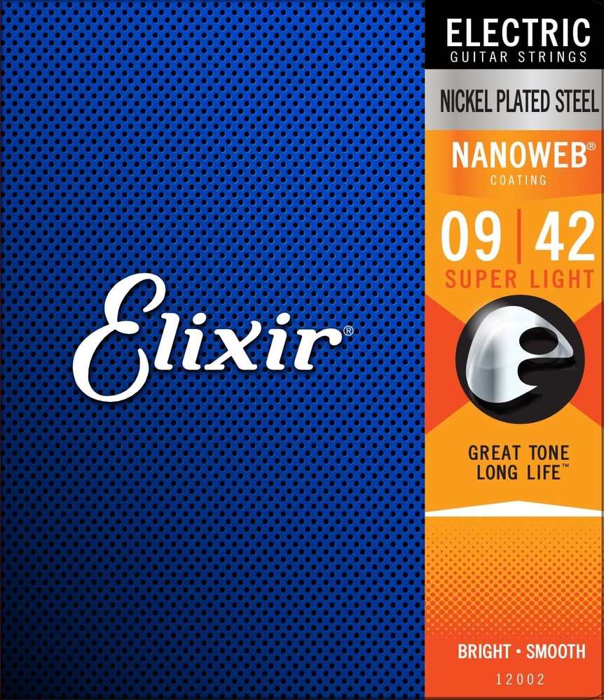 Elixir Super Light Electric Strings (9-42) (Nanoweb)