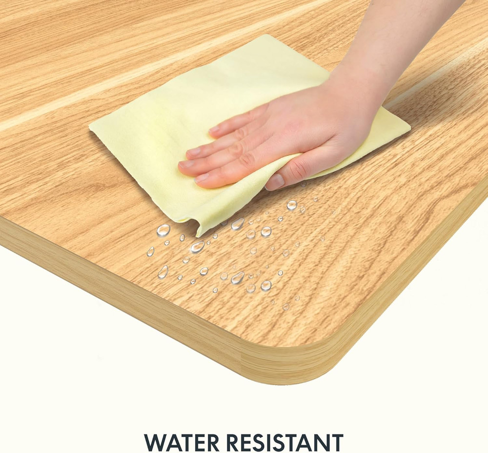 Whole Piece 55"X28" Desktop 1" Thickness Height Adjustable Desk Rectangular Tabl