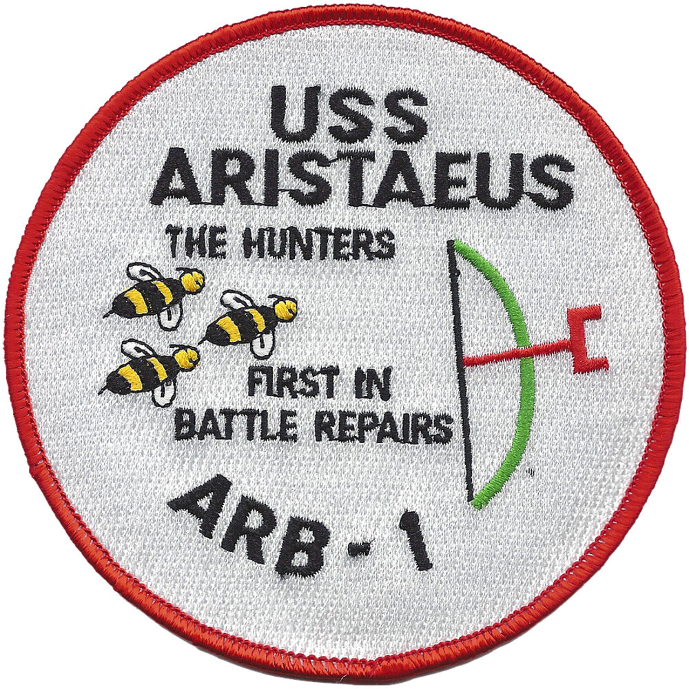 USS Aristaeus ARB-1 Battle Damage Repair Ship Patch