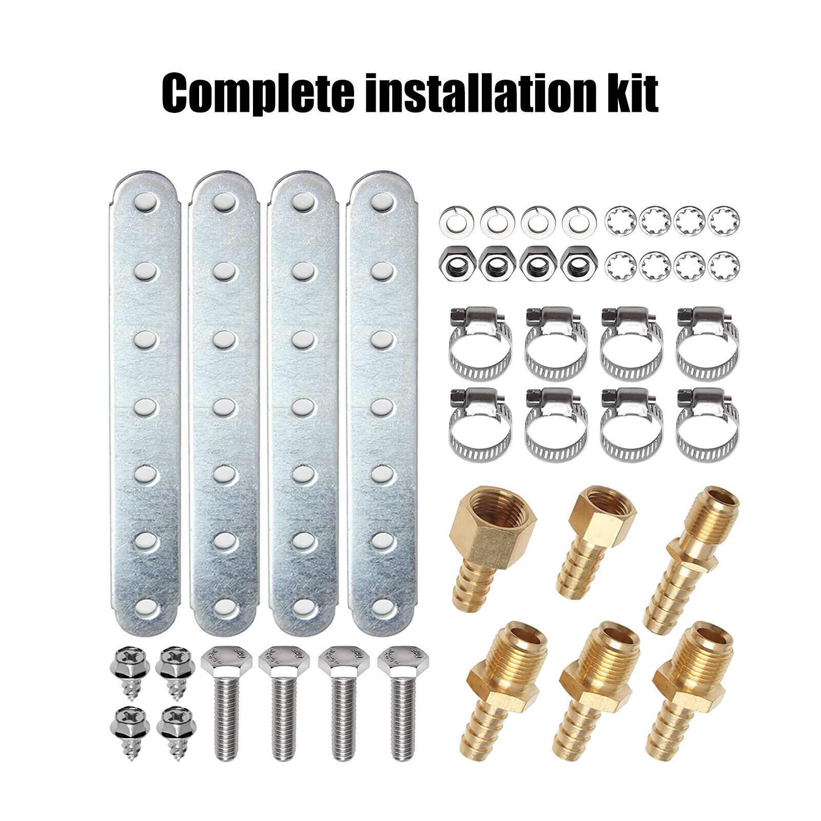 New Automatic Transmission Oil Cooler Max Heavy Duty 40,000 GVW + 6AN Fittings