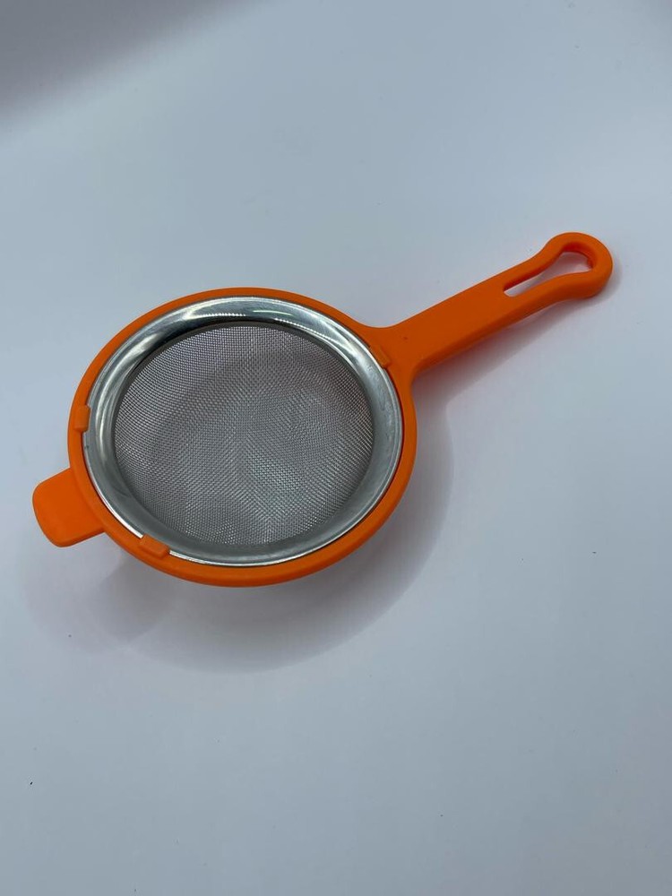Kitchen Handheld Plastic Screen Mesh Tea Leaf Strainer Flour Sieve Colan``w
