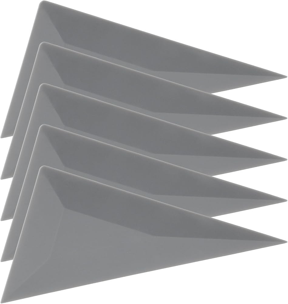 Window Tint Tool Kit - Triangle & Contour Squeees, Card Scraper, Vinyl