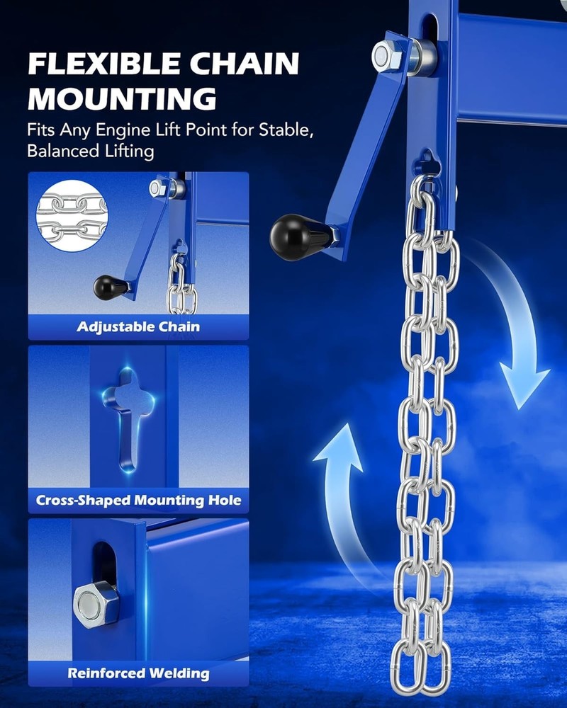 2 Ton Engine Load Leveler with Adjustable Chains