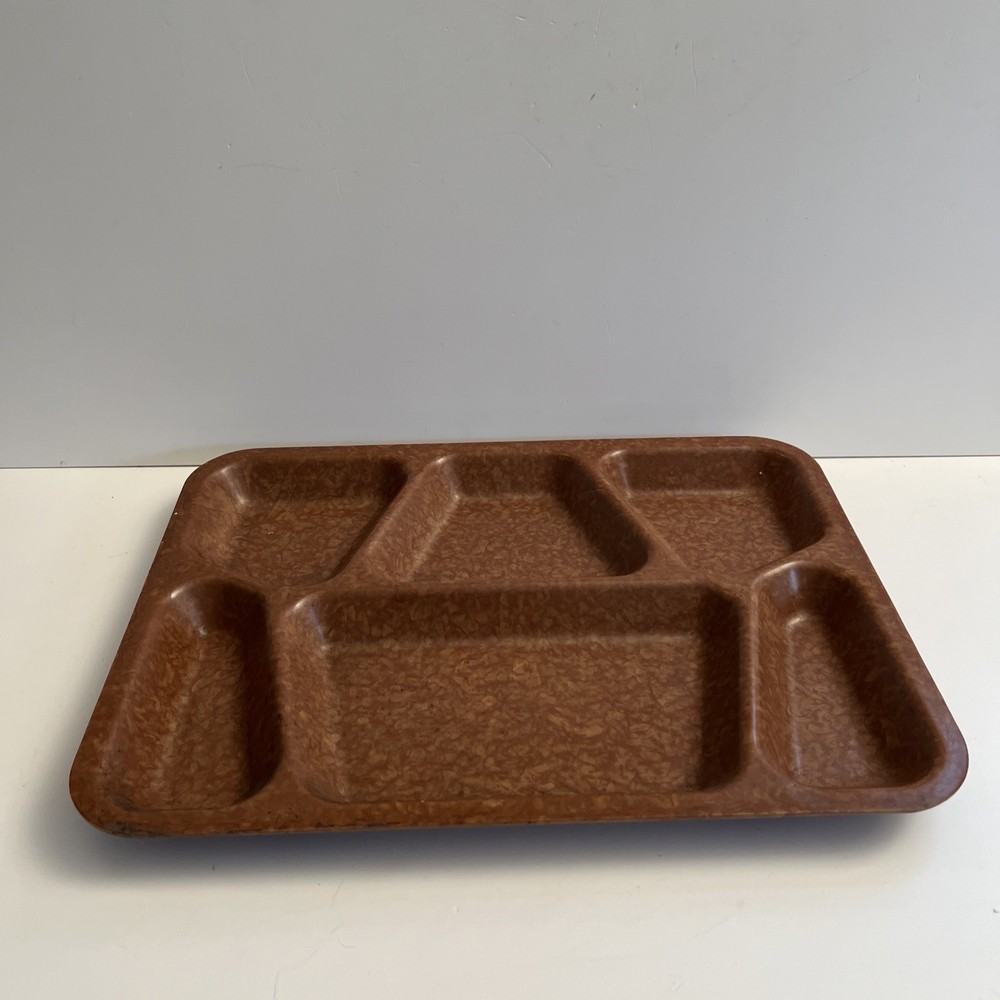 Vintage Mack Molding WWII Military Mess Hall Divided Food Tray Dated 1944 EUC!