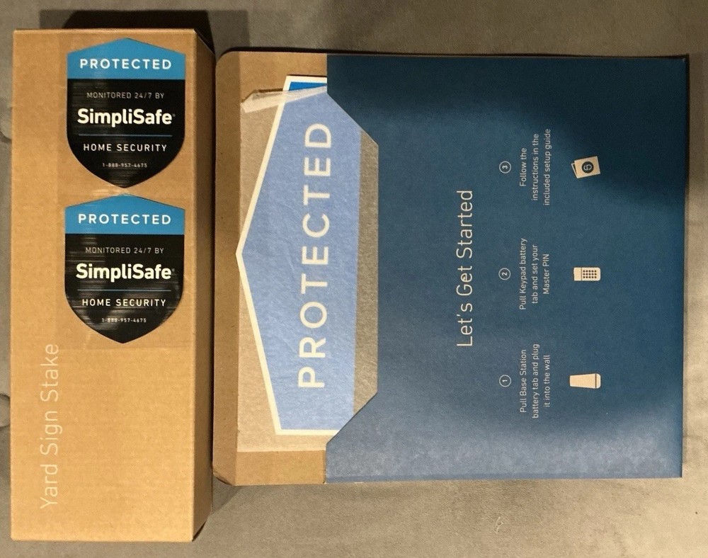 SimpliSafe Yard Sign And Sticker Kit