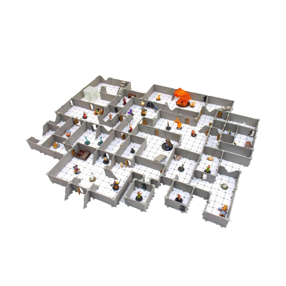 Affordable Modular TTRPG Terrain Set ∣ Injection-Molded for Superior Durab