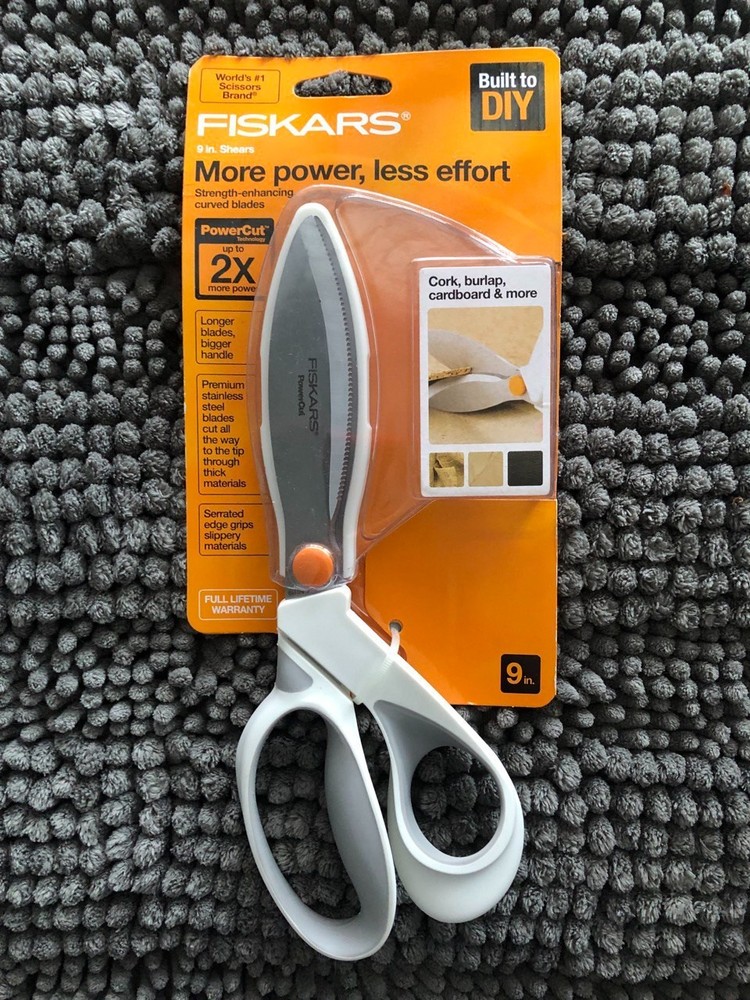 # Fiskars 9 Inch PowerCut Softgrip Shears