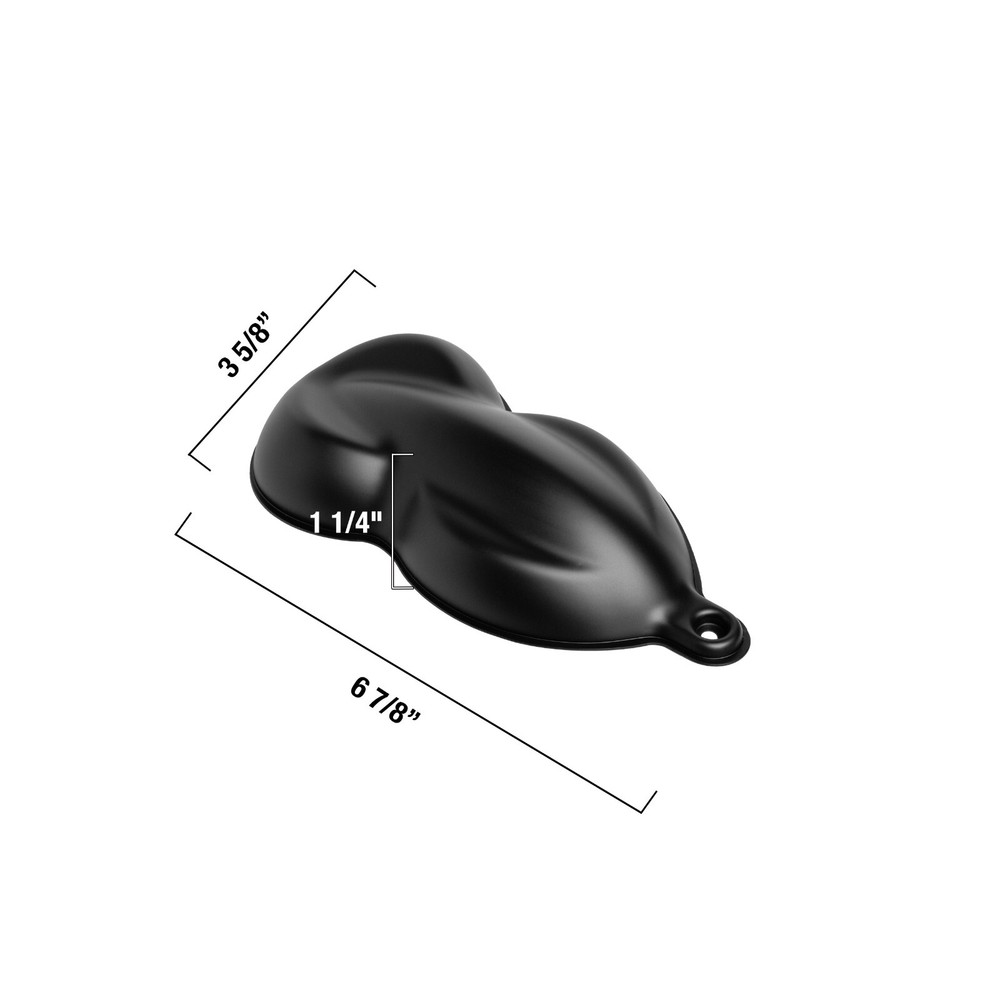 25 Pack Mini Speed Shapes Black / White / Gray - Plastic Paint Model