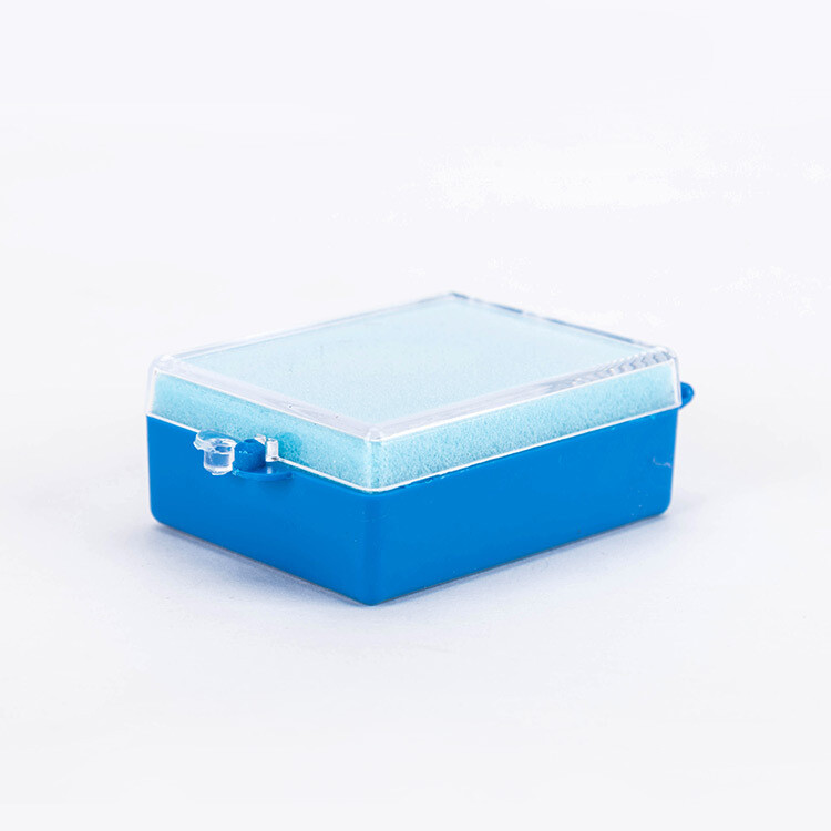 Dental Plastic Box Crown teeth storage Transporting box with Foam Inserts 50pcs