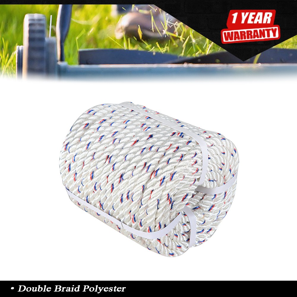 Arborist Bull Rope Tree Rigging Line 5/8"x 150' Double Braid Polyester
