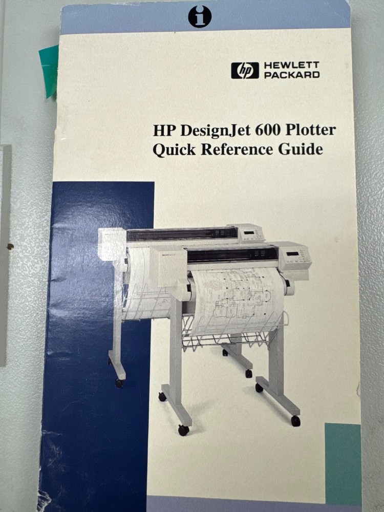 HP DesignJet 600 Plotter