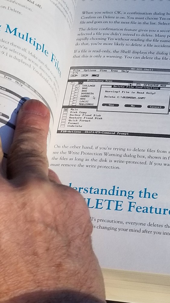 VINTAGE ELECTRONICS BOOK PETER NORTON'S DOS 6 GUIDE