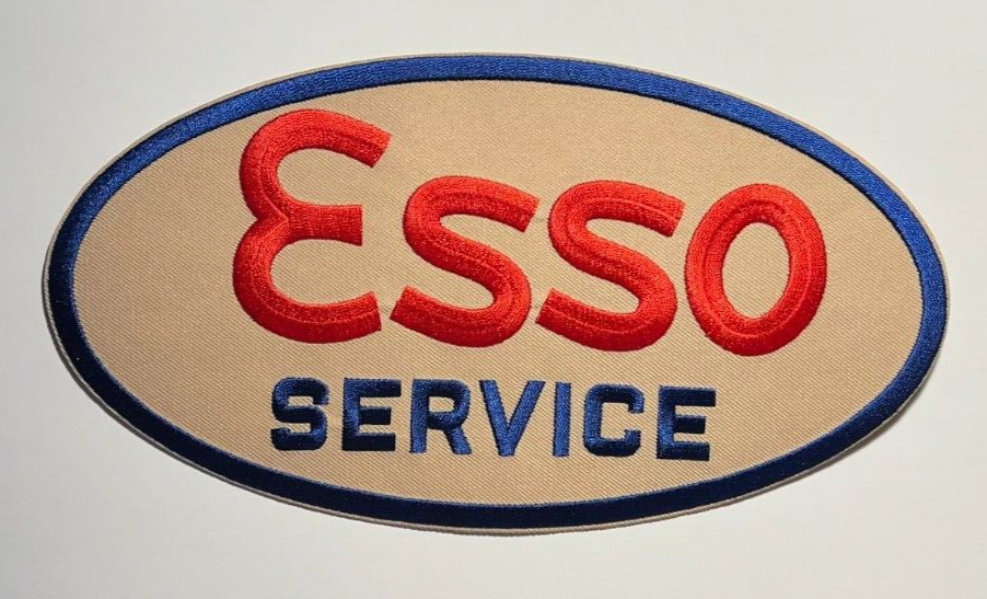 Esso patch esso patch esso service patch 8.5" wide iron or sew on esso patch