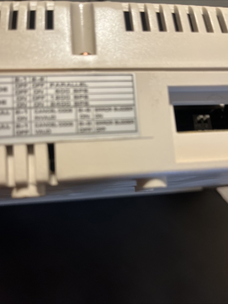 Vintage Tandy DMP 130A Matrix Computer Printer Model 26-1280A Powers On Alert