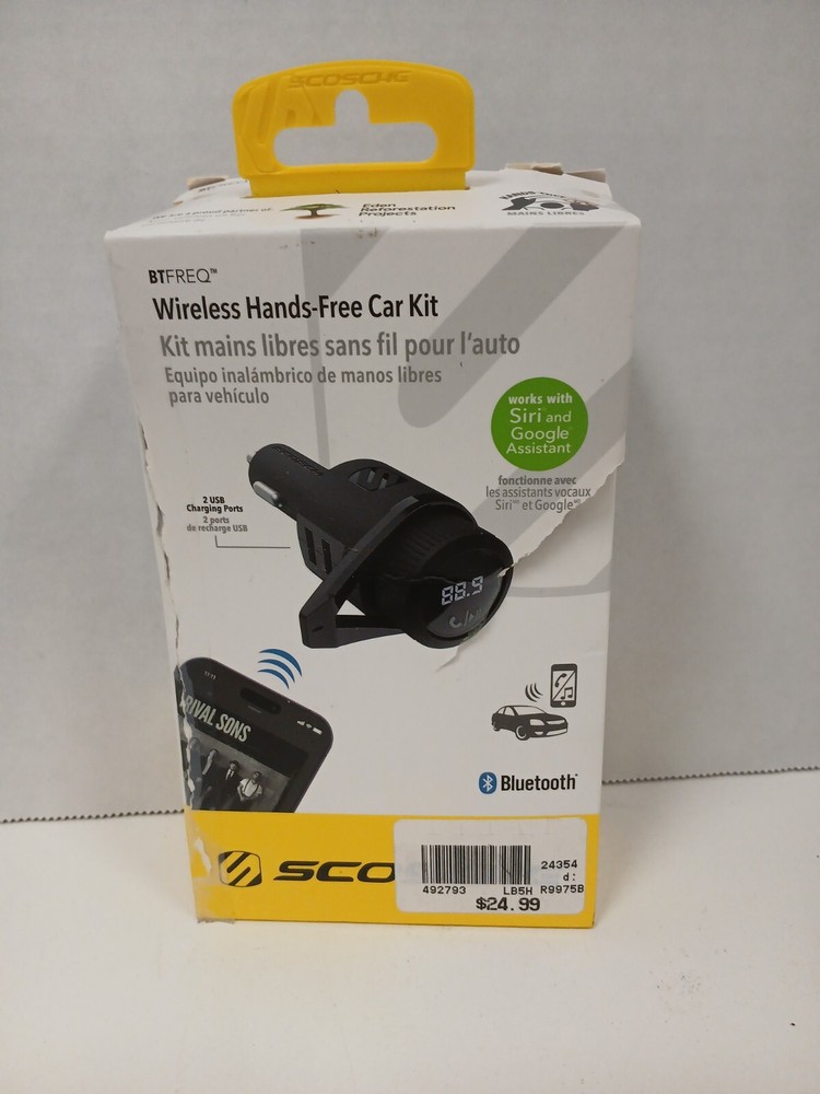 Scosche BTFREQ Wireless Hands-Free Car Kit (BTFM5)