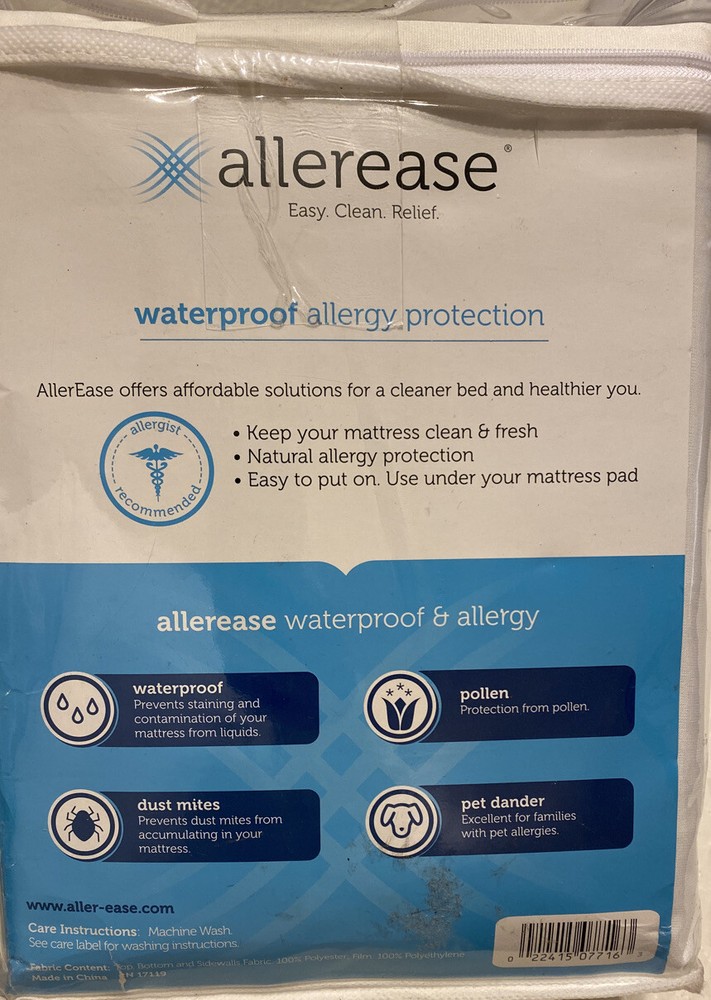 Good Housekeeping AllerEase Zippered Mattress Protector - King Size