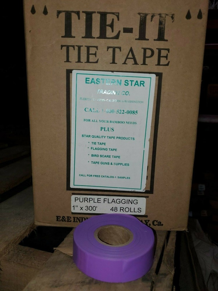 flagging tape purple 48 rolls