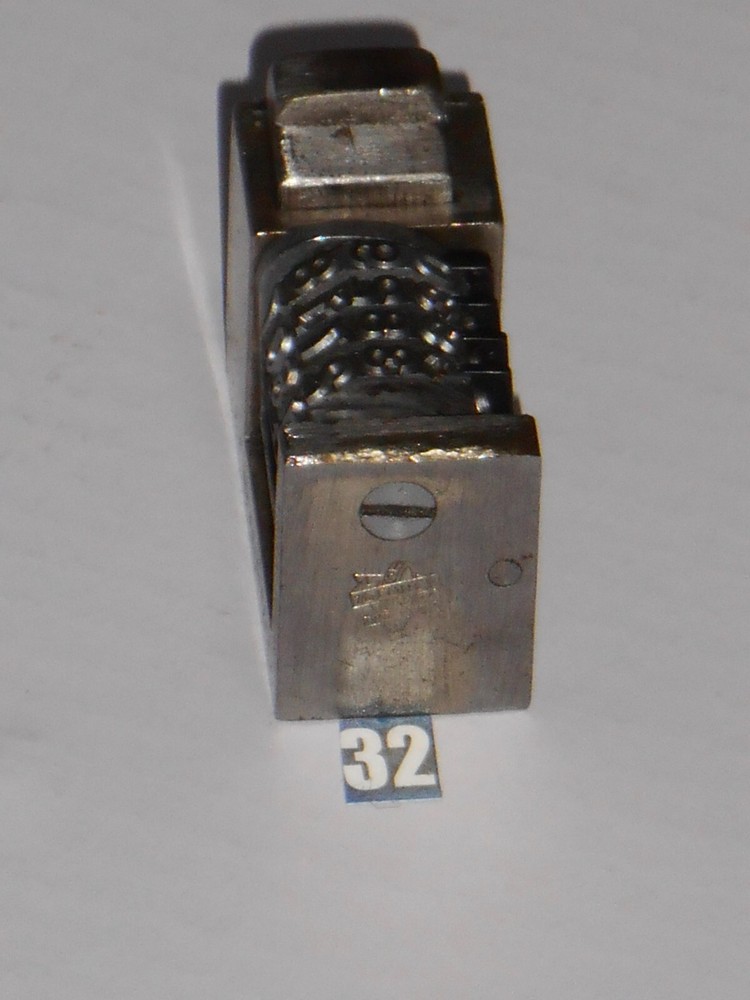 WMA | REVERSE letterpress numbering machine | 32