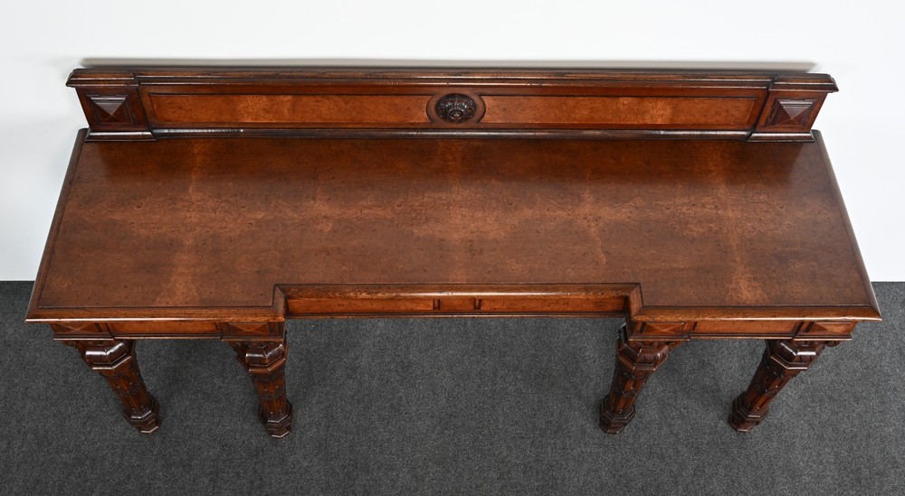 19th Century Gothic Sideboard or Huntboard