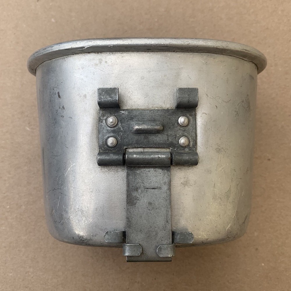 Original WWII US Military Canteen Cup 1945 Dated