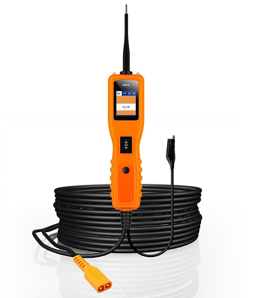 KZYEE KM10 Circuit Tester Electrical System 12V & 24V Probe PowerScan Diagnostic