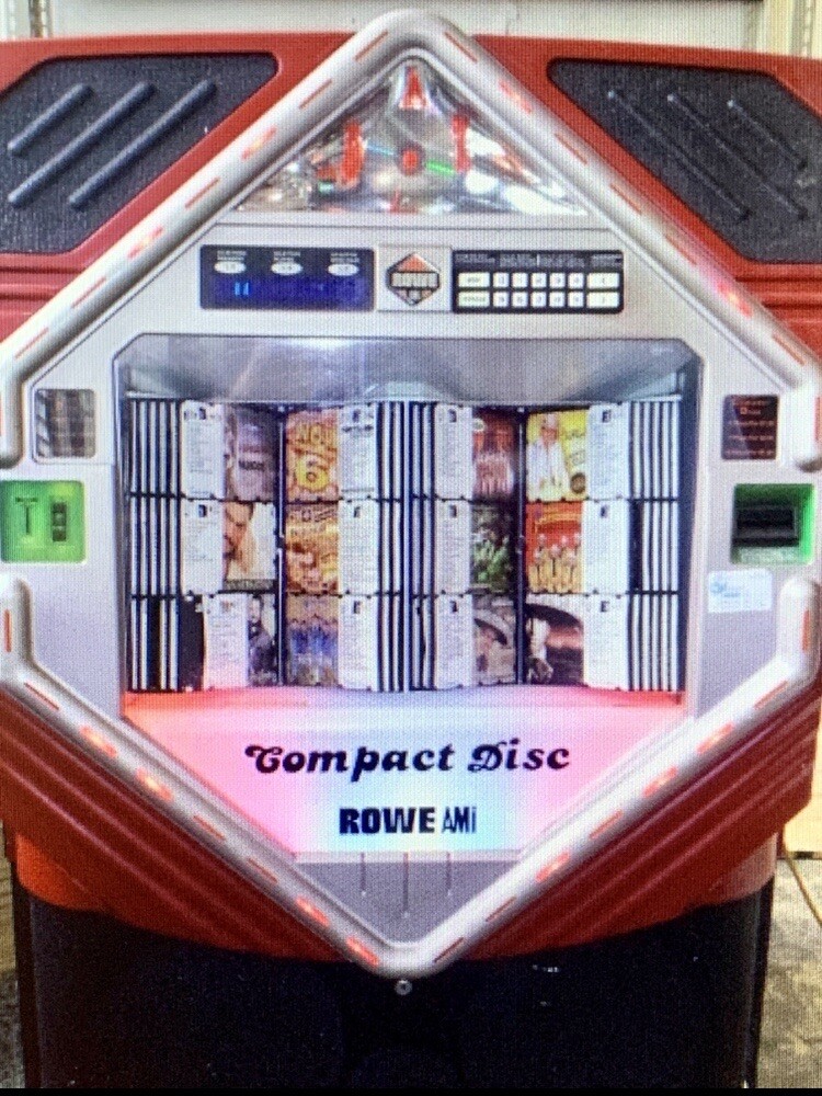 ROWE AMI CD JUKEBOX CD100C CD100D CD100E CD100F DIGITAL DISPLAY