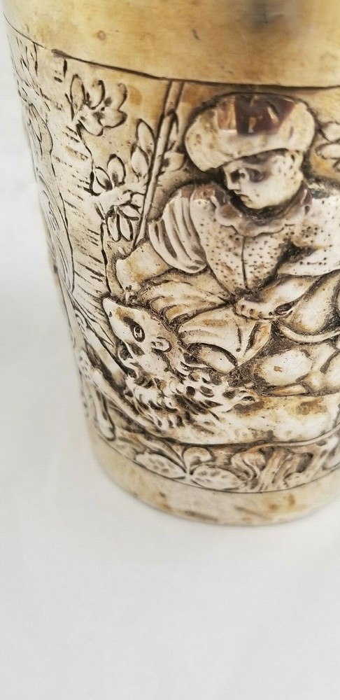 STERLING SILVER HUNTING CUP / BEAKER