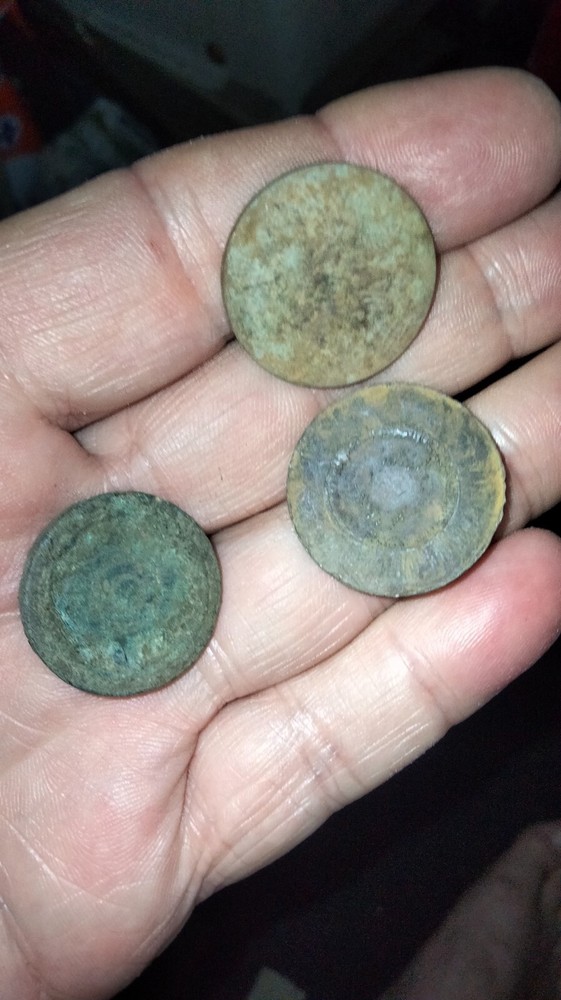 antique gold silver brass scale weights