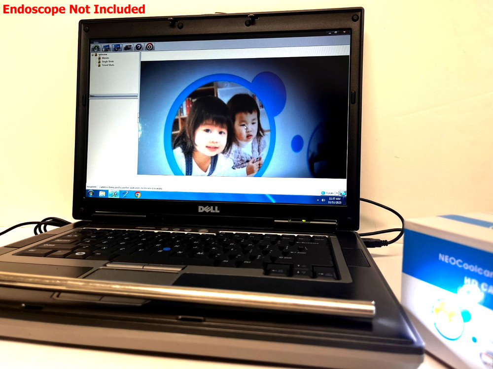 Rigid Endoscope HD 4K 8MP USB Video Camera Head+Coupler+Light Source+PC; Olympus