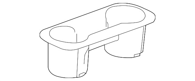 Genuine GM Console Mat 84505594