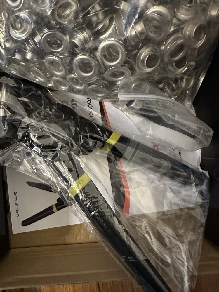 Hapden Grommet Tool Kit 10mm - Upgraded Version Open Box