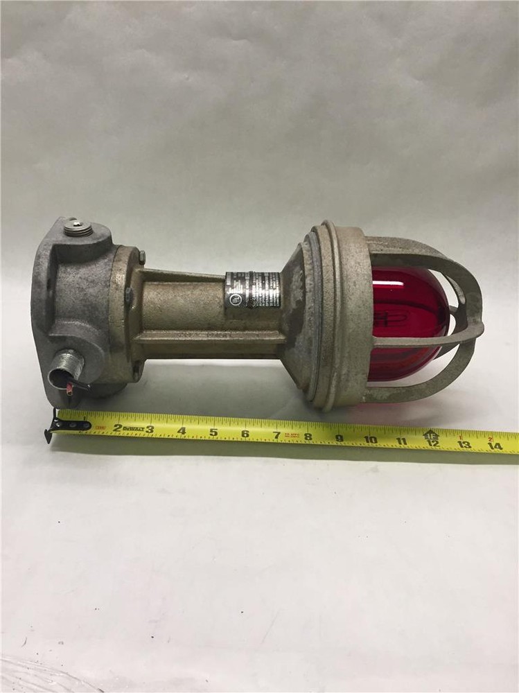 Harrington Signal 372-0254 24VDC .4A Explosion Proof Ceiling Mount Strobe Light