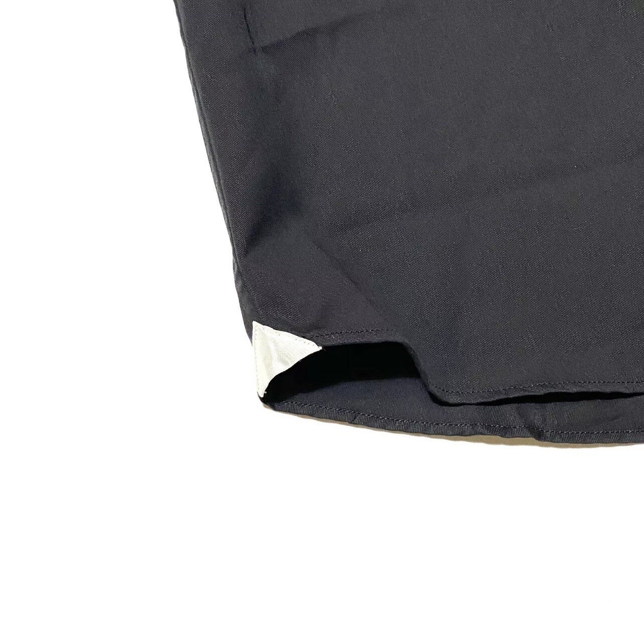 Luciano Barbera Men's Woven Cotton Dress Shirt Black Button Up