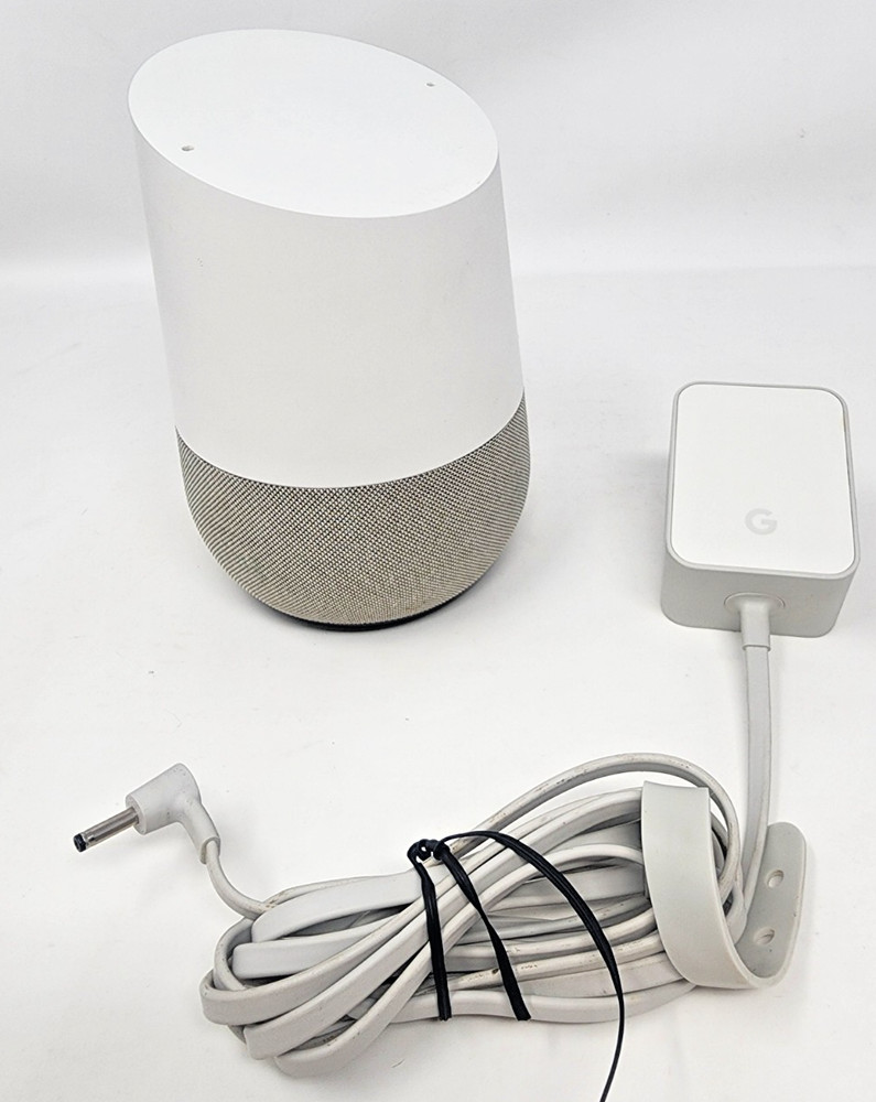 Google Home Smart Assistant White Slate