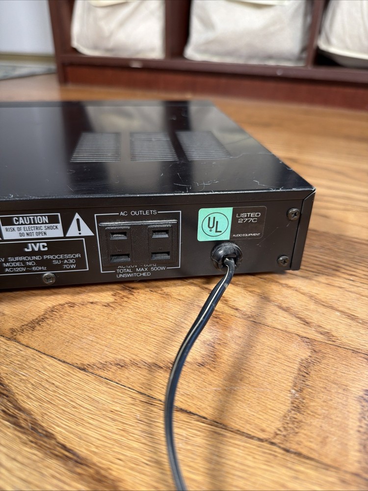 Vintage JVC Surround Processor SU-A30 - Working!