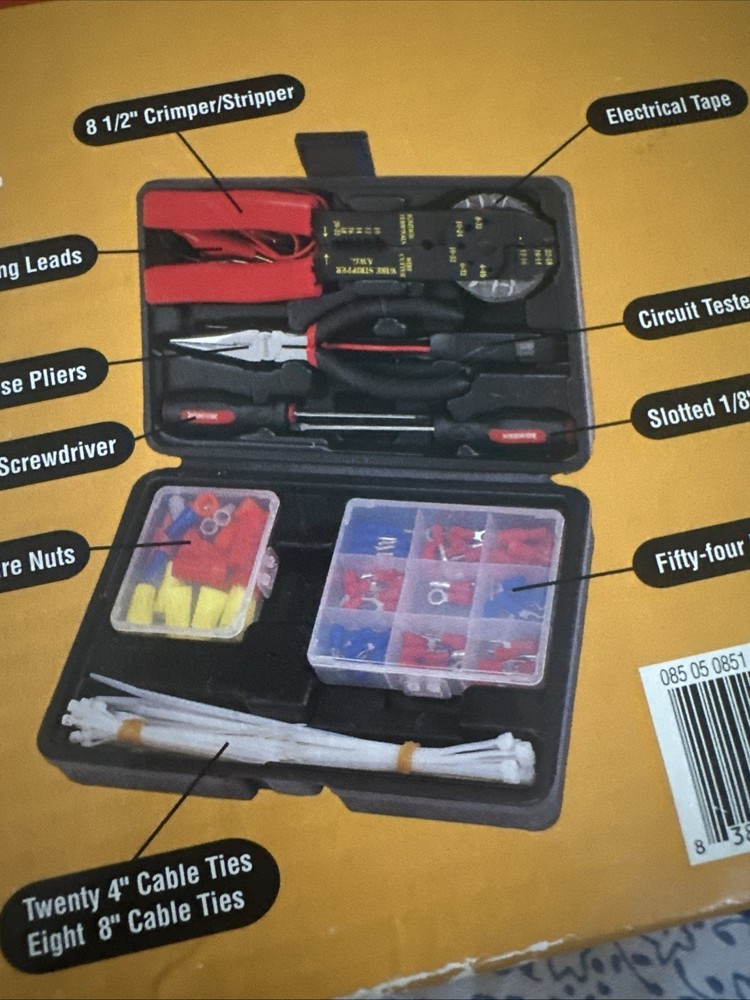 Durabuilt 114 Piece Electrical Tool Kit