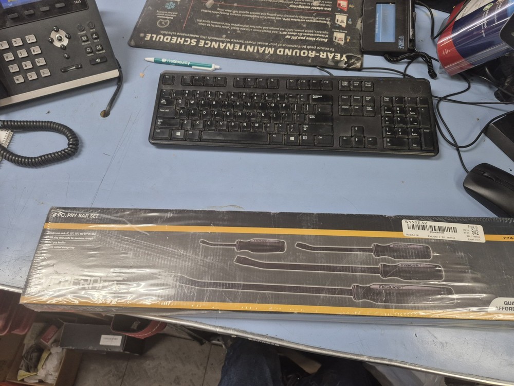 4 pc pry bar set