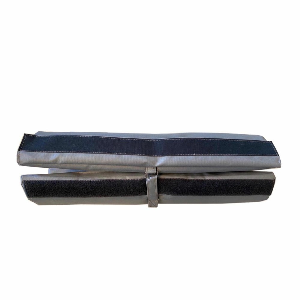 Straight 4" pipe removable insulation blanket