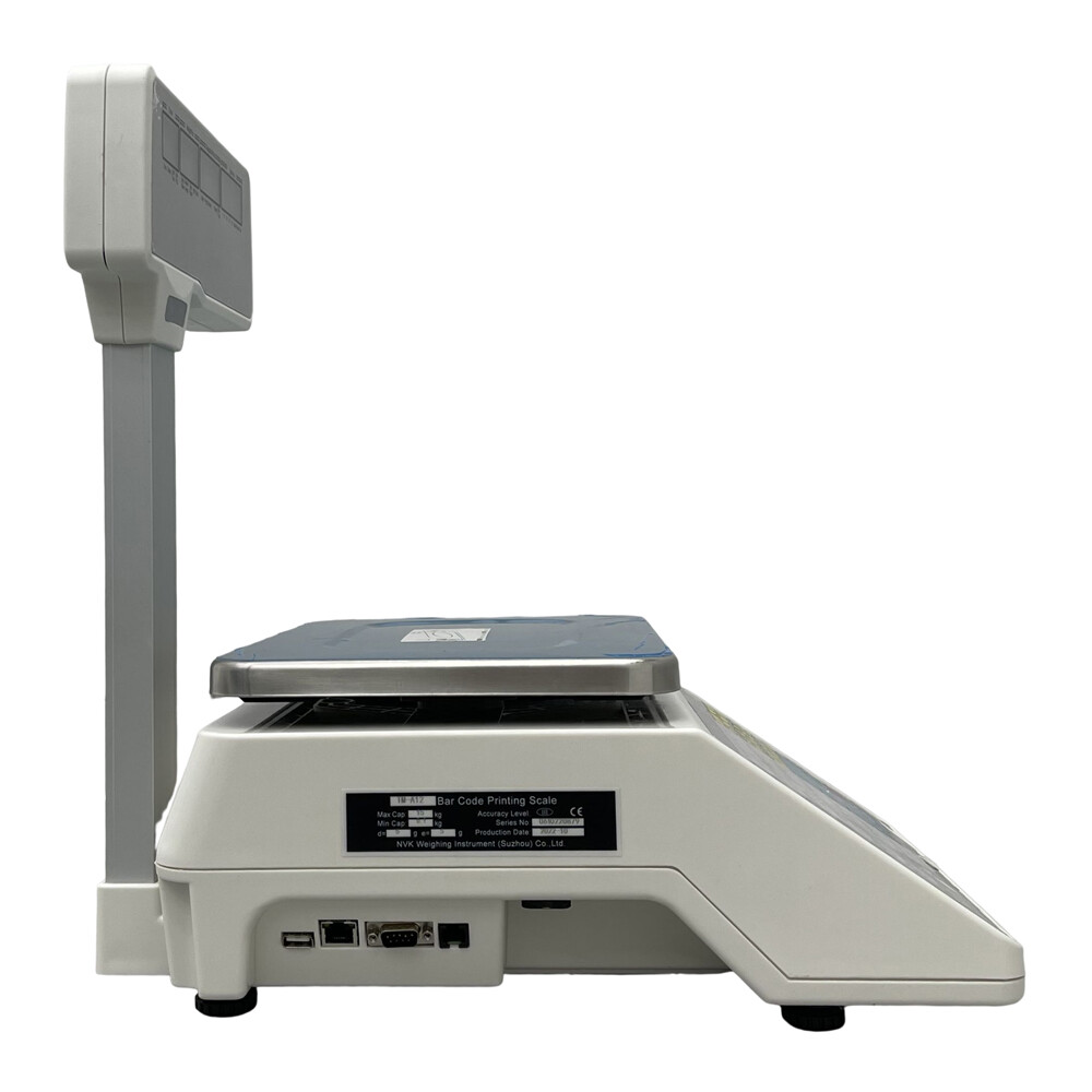 Digital Price Computing Scale with Thermal Label Printer 30lbs Capacity Four-win